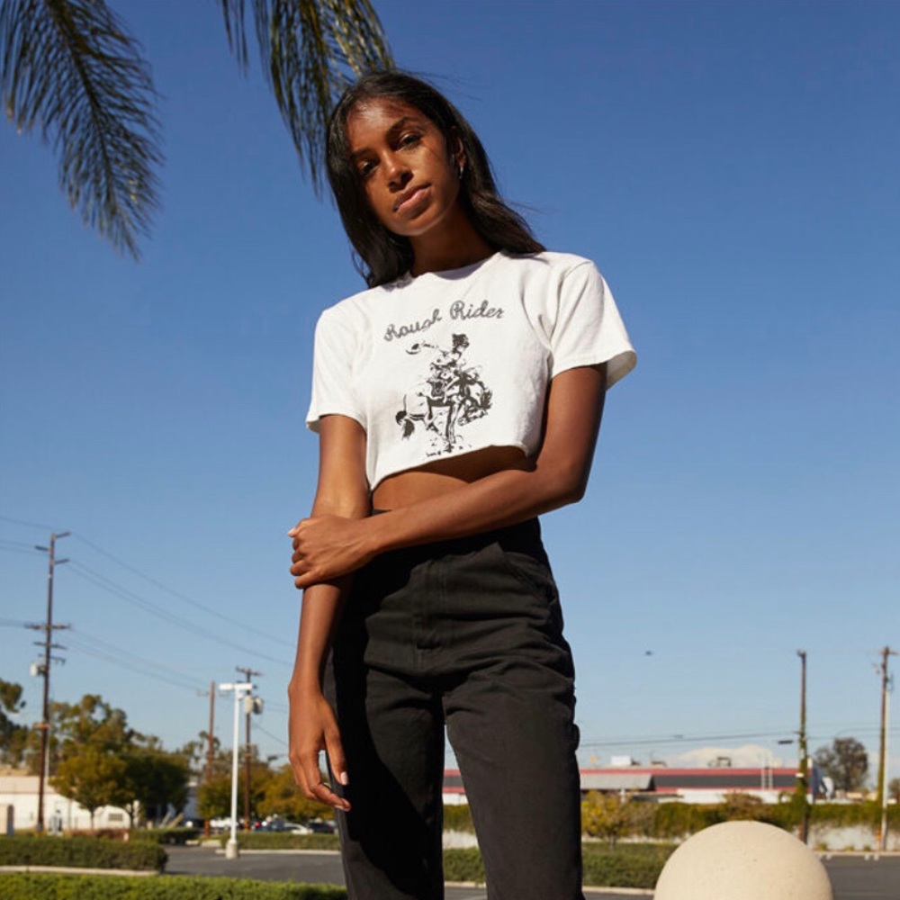 Brandy Melville J. Galt Washed Black Jeans